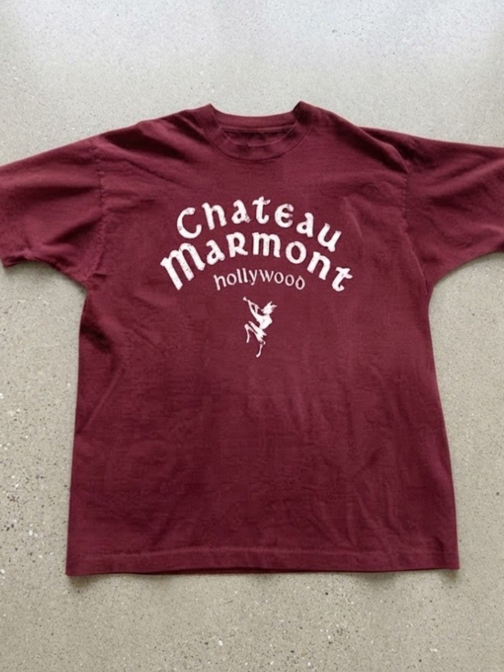 Chateau Marmont Hollywood Graphic Cotton Gildan T-Shirt